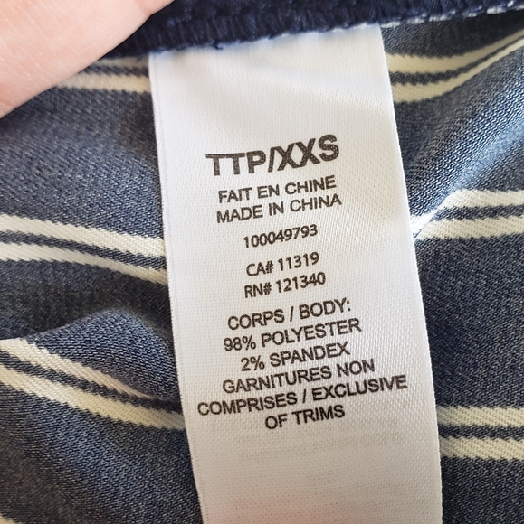 Dynamite Striped Wide Leg Pants - Picture 10 of 11